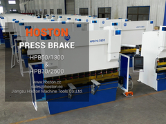 Super Scene!Hoston 45 sets van 4+1 Hydraulische CNC Press Brake met ESA630 Controller